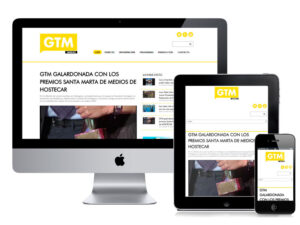 Desarrollo y diseño web GTM Televisión
