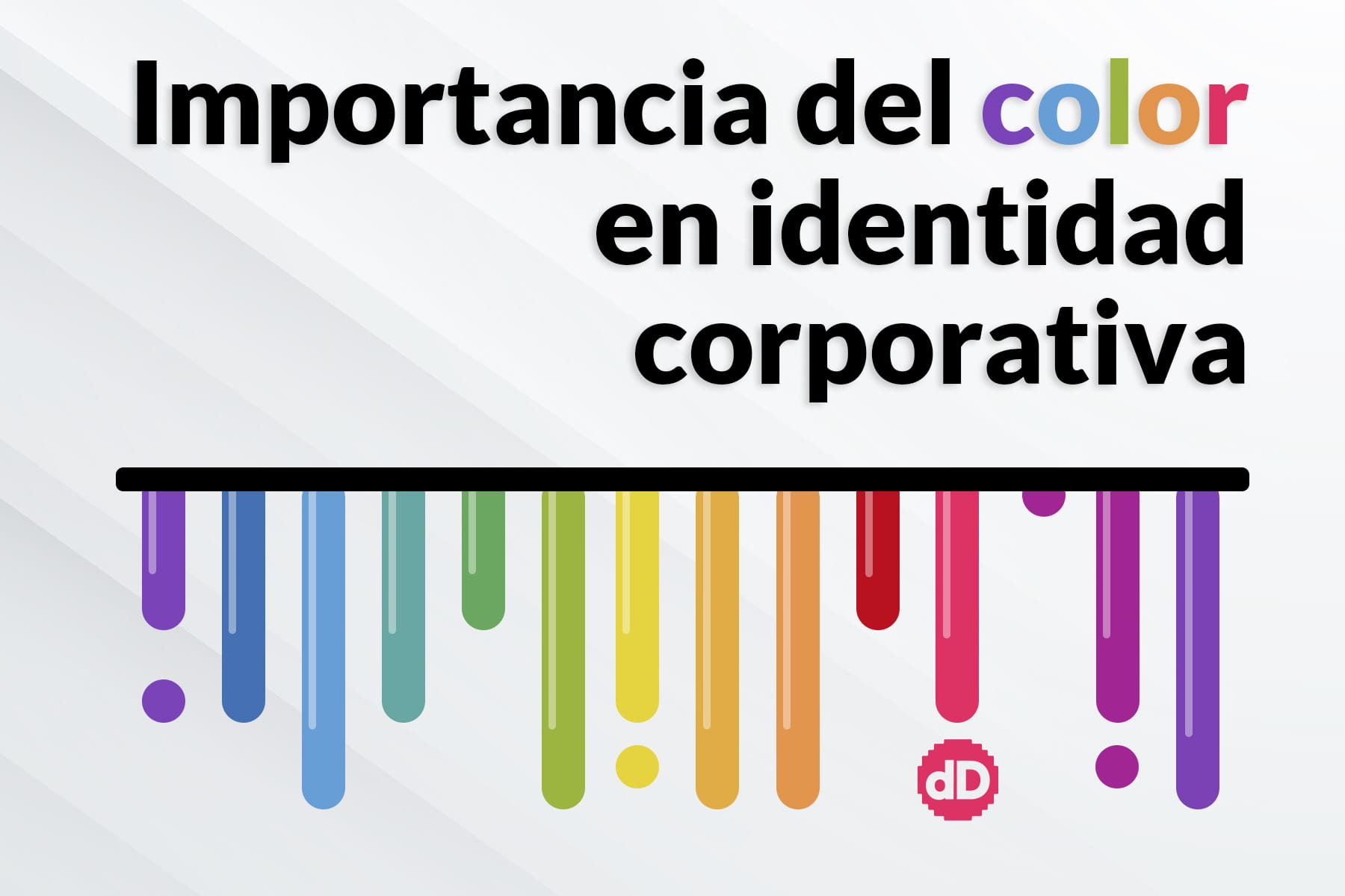 Importancia del color en identidad corporativa. digitalDot