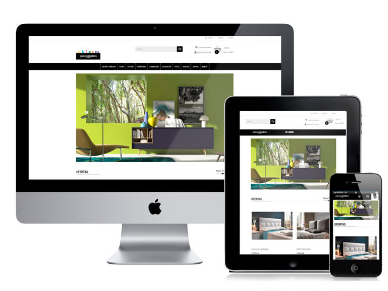 Diseño y desarrollo de la tienda online Muebles Paco Caballero