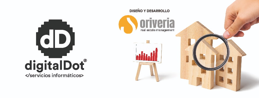 Diseño página web Oriveria. digitalDot