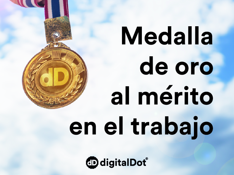 digitalDot Medalla Europea al Mérito en el Trabajo