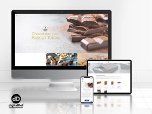Diseño web tienda chocolates Marcos Tonda por digitalDot