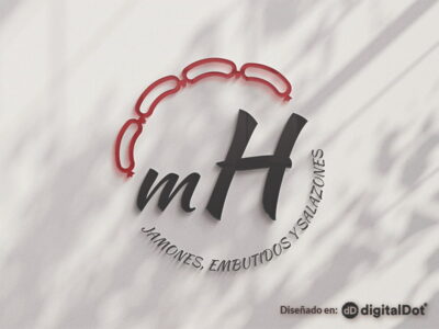 Diseño de logotipo para Jamones Herrero