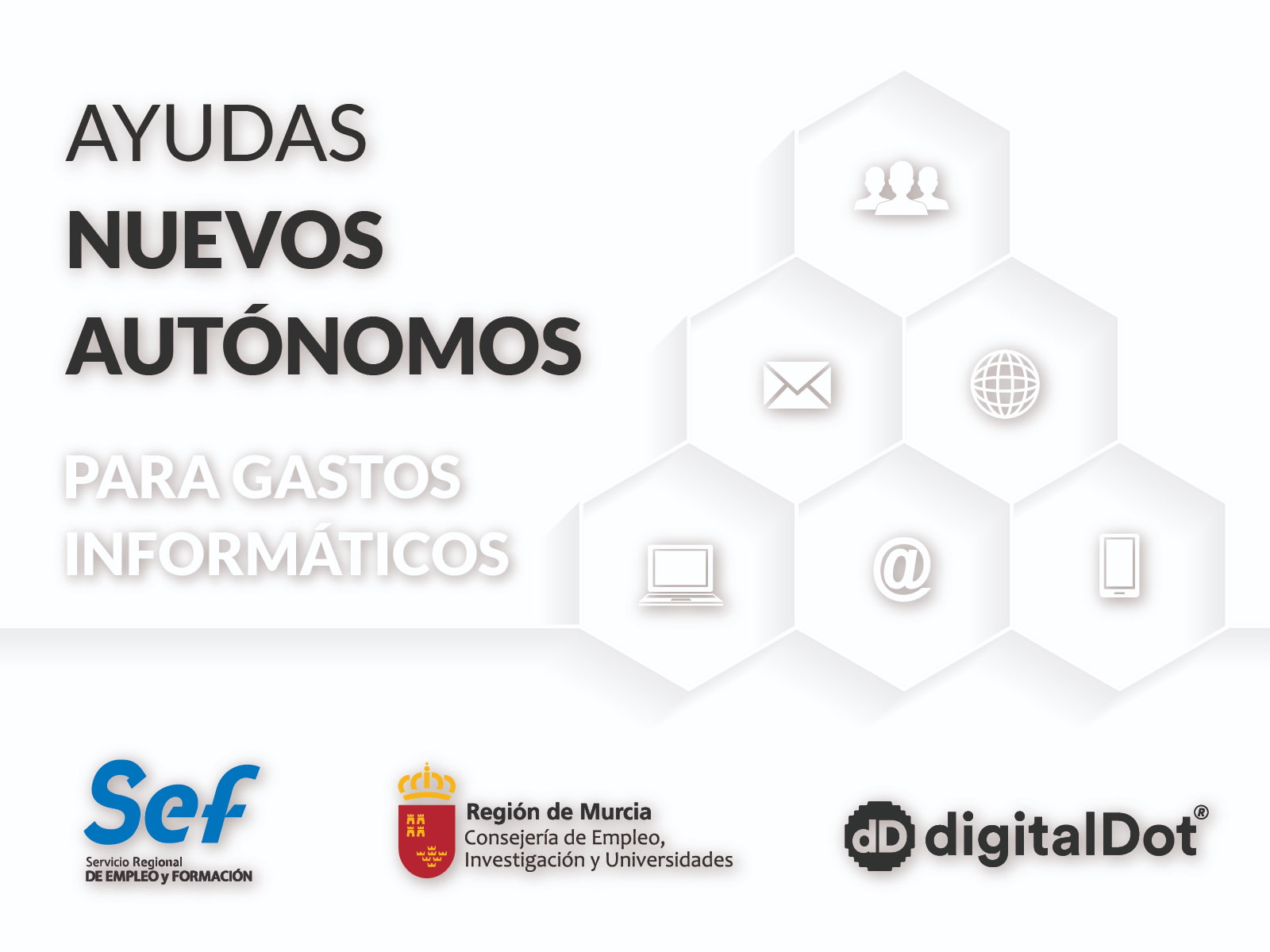 Ayudas emprendedores Murcia. digitalDot