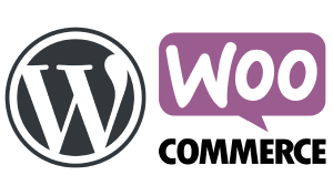 logo wordpress y woocommerce