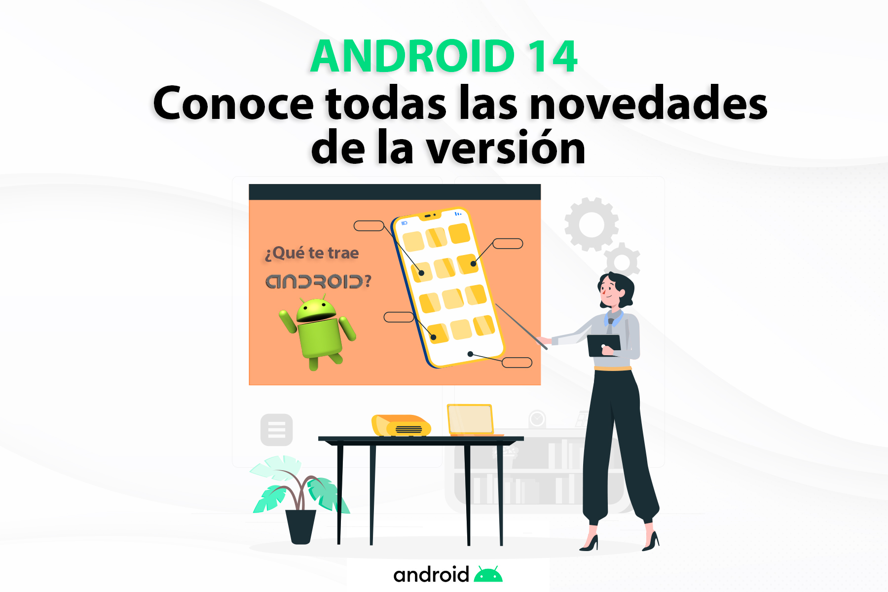Novedades sobre Android 14
